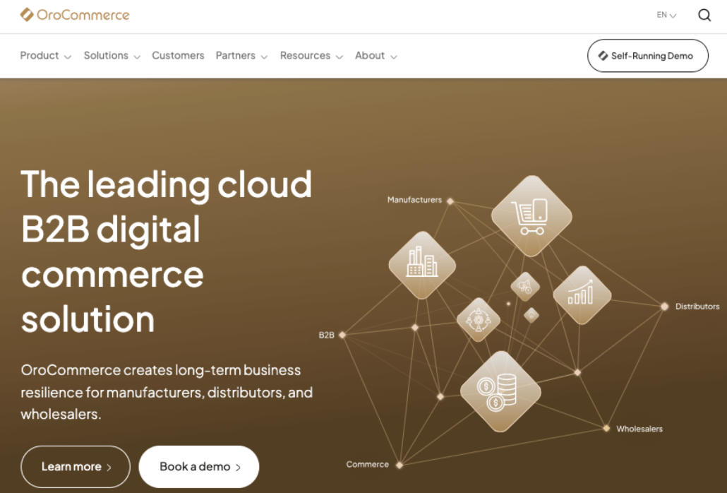 ORO is the leading cloud B2B digital commerce solution